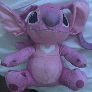 pink stitch plush